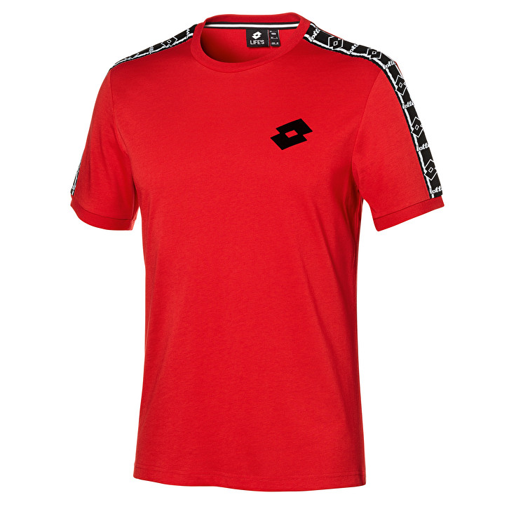 Lotto Athletica Classic Ii Js Camisetas Hombre - Rojas - Colombia TNUKFCB-10